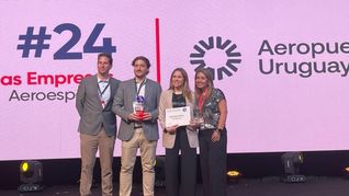 Aeropuertos Uruguay se ubicó en el puesto 24 del ranking tras relevarse más de 2,3 millones de respuestas laborales en la región.