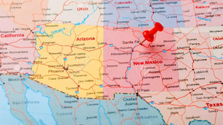 En 1848, Los Estados Unidos se anexionan Nuevo México.