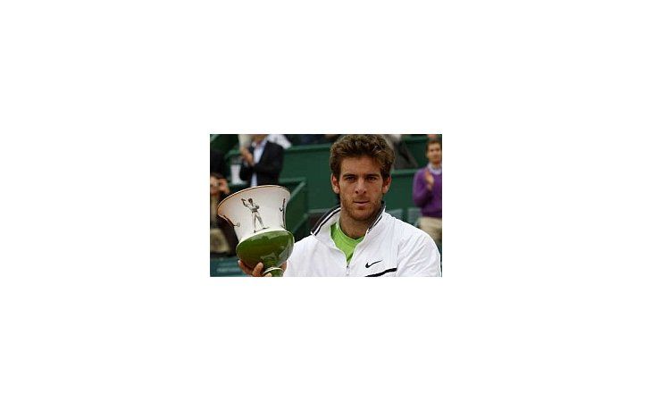 Juan Martín Del Potro derrotó por 6-2 y 6-2 al español Fernando Verdasco en la final de Estoril