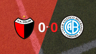 colon y belgrano no se sacaron ventaja y terminaron sin goles