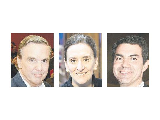 Miguel Ángel Pichetto, Gabriela Michetti y Juan Manuel Urtubey