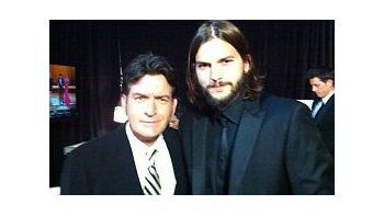 Charlie Sheen y Ashton Kutcher