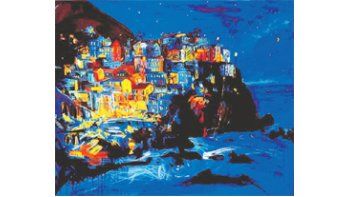 “Portofino”, obra de Enrique Rocca, un artista nacional emergente de excelentes perspectivas en el mercado local.