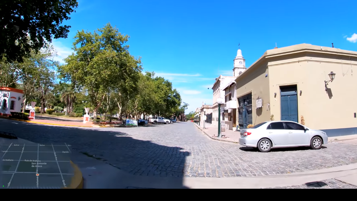 Town center.
