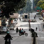 Carcas amaneció este domingo insualmente vacía. Carcas amaneció este domingo insualmente vacía.