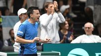 copa davis: argentina entreno por primera vez en la cancha en la que enfrentara a finlandia