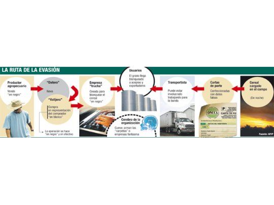 AFIP desbarató asociación ilícita que ocultaba ventas agrícolas