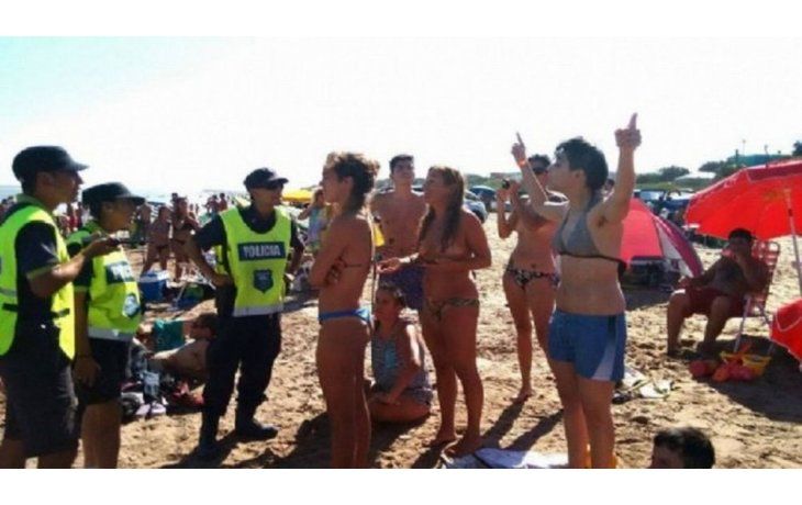 Echaron a tres mujeres de una playa en Necochea por hacer topless