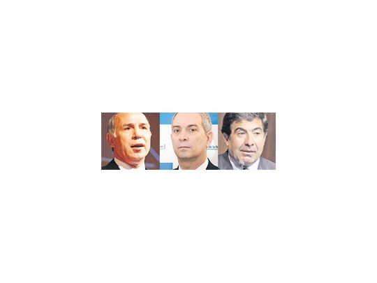 Ricardo Lorenzetti, Julio Alak y Ricardo Echegaray
