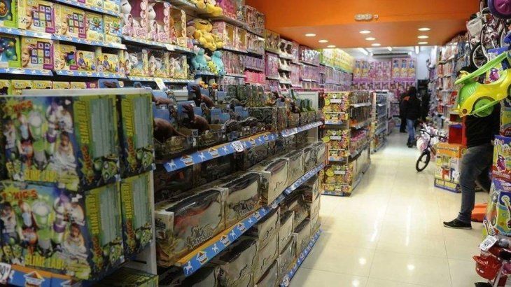Toy store.