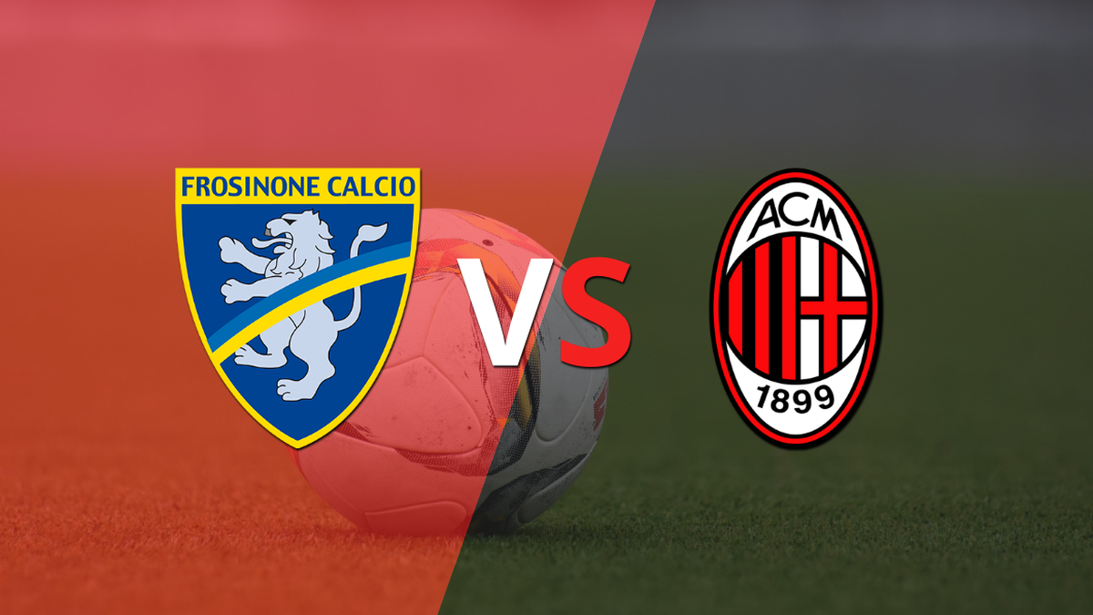 Frosinone will face Milan on matchday 23