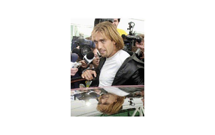 Gabriel Batistuta llegó a la Argentina