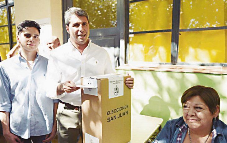 Grieta. El peronismo, con Uñac como referente, fue unido en las PASO a gobernador, pero partido en las municipales.