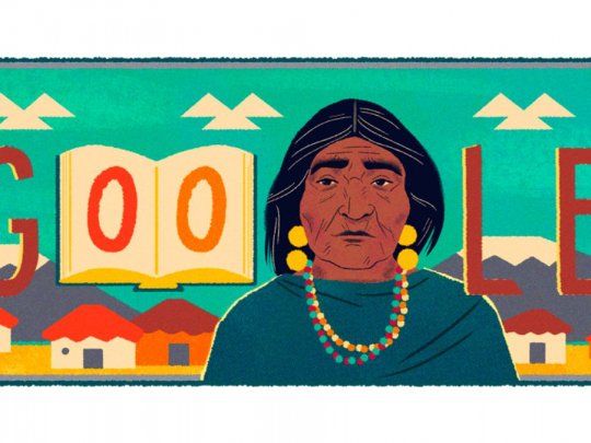 Dolores Cacuango, el Doodle del 26 de octubre de 2020.