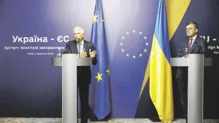 Elegido. Ucrania obtuvo el estatus de candidato a la UE en junio de 2022.