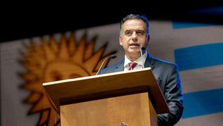 Yamandú Orsi, intendente de Canelones y precandidato a presidente por el Frente Amplio.
