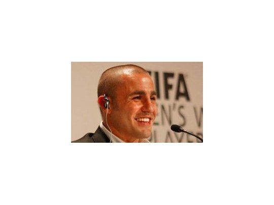 No le tiene fe. Cannavaro no cree que Messi deba ganar el  Balón de Oro.