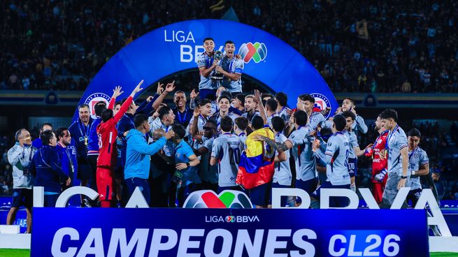 Cruz Azul se llevó un premio de 4.1 millones de dólares, una cifra equivalente a 70.7 millones de pesos mexicanos, por ganar el Clausura 2026.