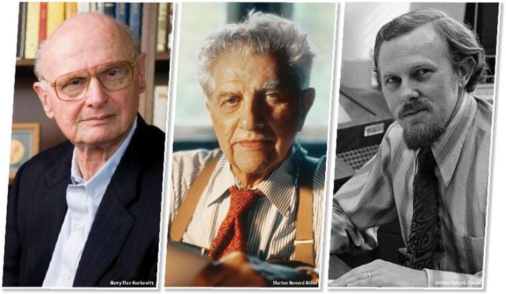 Markowitz, Miller y Sharpe. Todos los economistas modernos le deben mucho a Pareto.