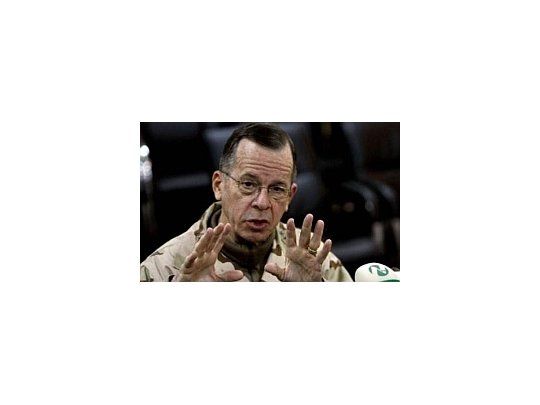 El almirante Mike Mullen.