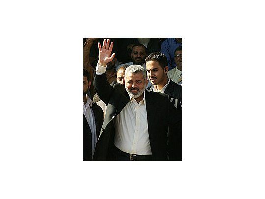 Foto de archivo del primer ministro palestino Ismail Haniyeh.