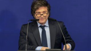 Javier Milei encabezó un acto en Mar del Plata.&nbsp;