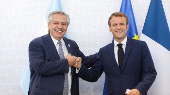 alberto fernandez saludo a emmanuel macron: la fuerza de los democratas vuelve a ser mayoria politica en francia