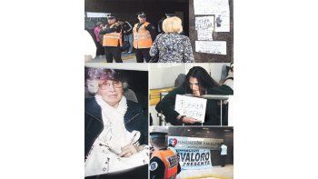 ámbito.com | Vigilia en la puerta de la  Fundación Favaloro. Anoche se instalaron carteles  que reeditaron consignas de los 50. Por la tarde llegó a la clínica Ofelia Wilhelm, la madre de la Presidente, para sumarse a la cumbre familiar en el sexto piso.