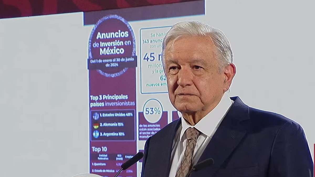 La Mañanera de AMLO hoy lunes 5 de agosto 2024 mirala en vivo