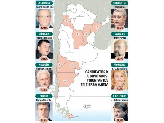 El huracán K castigó las listas de ocho gobernadores