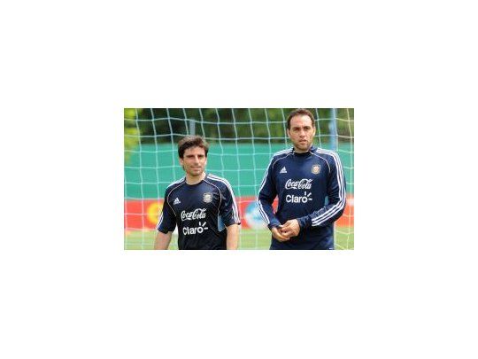 Rodrigo Braña y Leandro Desábato, dos viejos conocidos de Alejandro Sabella en la Selección.