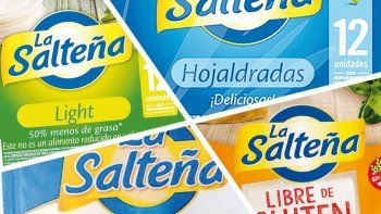 puso la tapa. Molinos se quedó con la tradicional fábrica de pastas y tapas para empanadas y tartas La Salteña, que compró a General Mills.