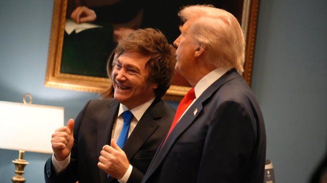 Tras conocerse los resultados, el mandatario estadounidense Donald Trump felicitó a Milei por “su aplastante victoria”.