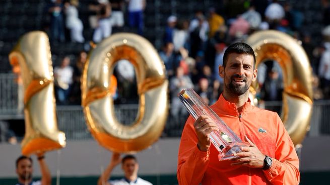 Djokovic consiguió su primer título en el circuito ATP desde el 2023.