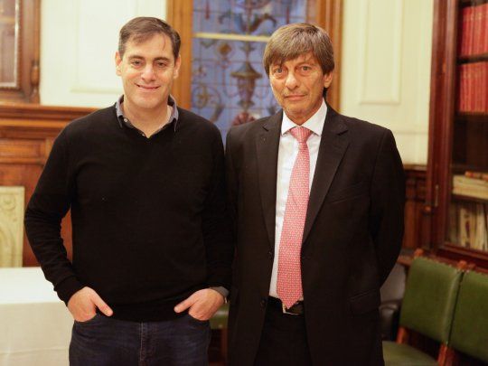 El escribano Claudio Caputo, presidente de la institución, destacó la incorporación de tecnología que desarrolló el Colegio de Escribanos.