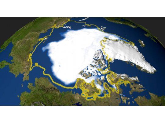 Alarma: registros de hielo antártico y ártico tocaron récord mínimo para enero
