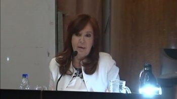 Cristina declar&oacute; ante el TOF 2.