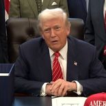 Donald Trump volvió a poner a Irán en la mira y reavivó el fantasma de una escalada militar en Medio Oriente. Donald Trump volvió a poner a Irán en la mira y reavivó el fantasma de una escalada militar en Medio Oriente.