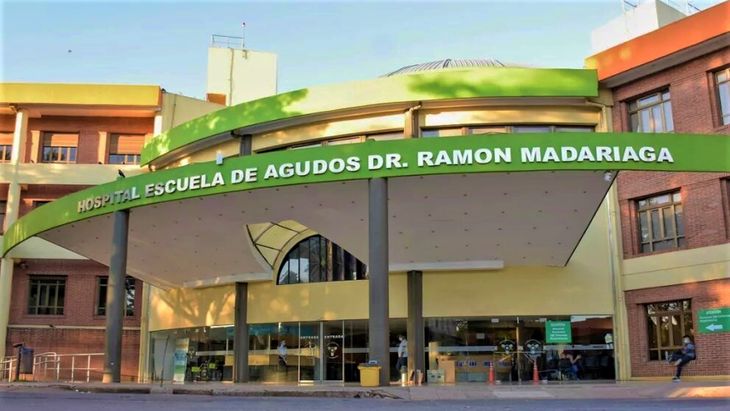 Primero fue atendido en el Hospital Madariaga y luego derivado al Pediátrico. Primero fue atendido en el Hospital Madariaga y luego derivado al Pediátrico.