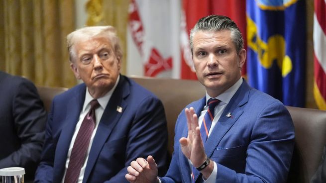 Archivo. El secretario de Defensa de Estados Unidos, Pete Hegseth, tuvo un rol central durante la conferencia en el Pentágono.