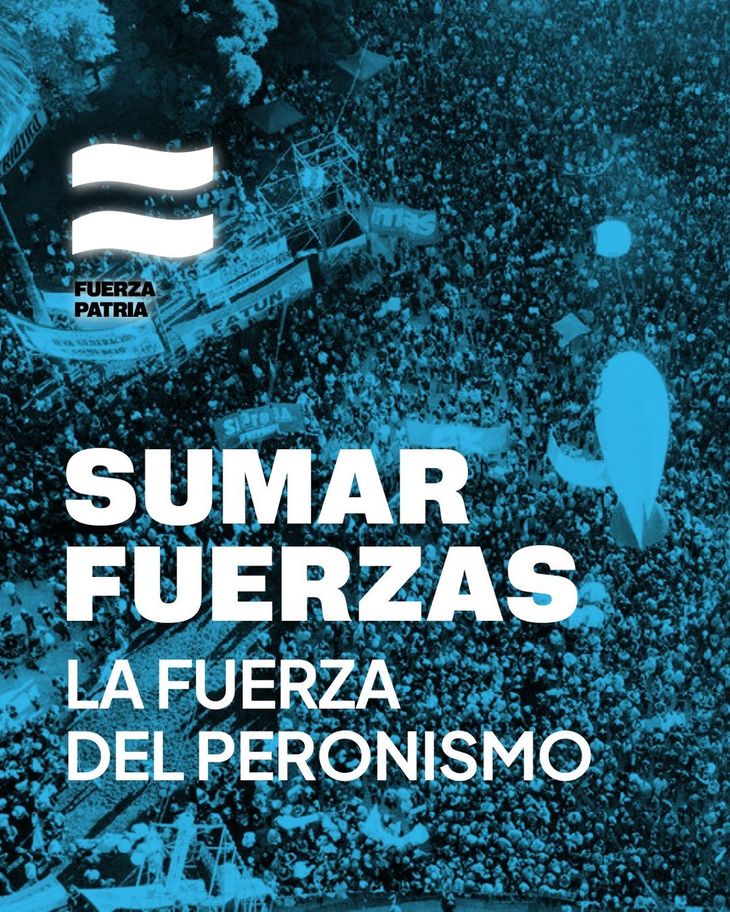 La imagen que compartió Massa desde sus redes sociales este domingo. La imagen que compartió Massa desde sus redes sociales este domingo.