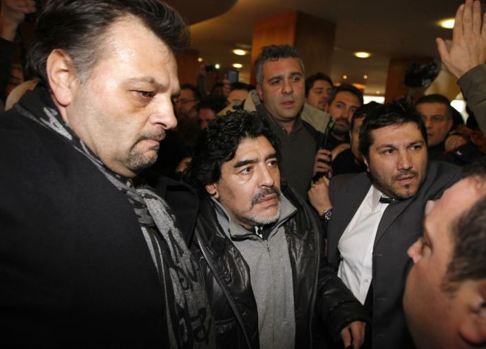 Maradona enloqueció a Nápoles con su llegada.