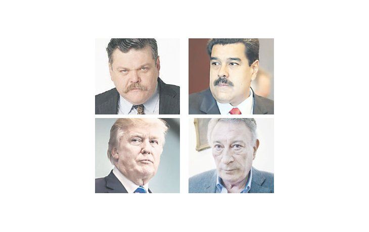 Casero, lapidario. Maduro, poco serio. Trump, incontinente. Segura, avergonzado.