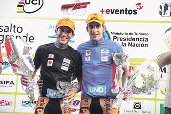 Los hermanos Julián y Lucas Gaday cumplieron una notable actuación en la Vuelta Turística de Entre Ríos