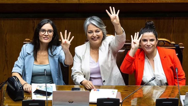 Ministers of the General Secretariat of Chile, Labor and Women.