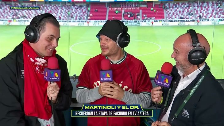 Facundo regresa a TV Azteca para el Mundial 2026, televisora con la que ya había trabajado en la cobertura de Rusia 2018; su fichaje sorprendió al medio televisivo mexicano. Facundo regresa a TV Azteca para el Mundial 2026, televisora con la que ya había trabajado en la cobertura de Rusia 2018; su fichaje sorprendió al medio televisivo mexicano.