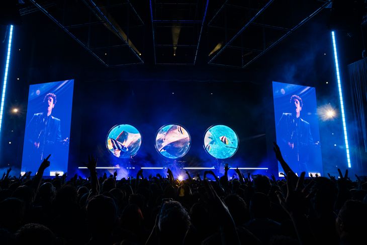 Los fans de Soda colmaron el Movistar Arena. 