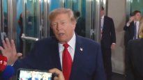Donald Trump volvió a cruzarse con CNN ante la ONU.&nbsp;
