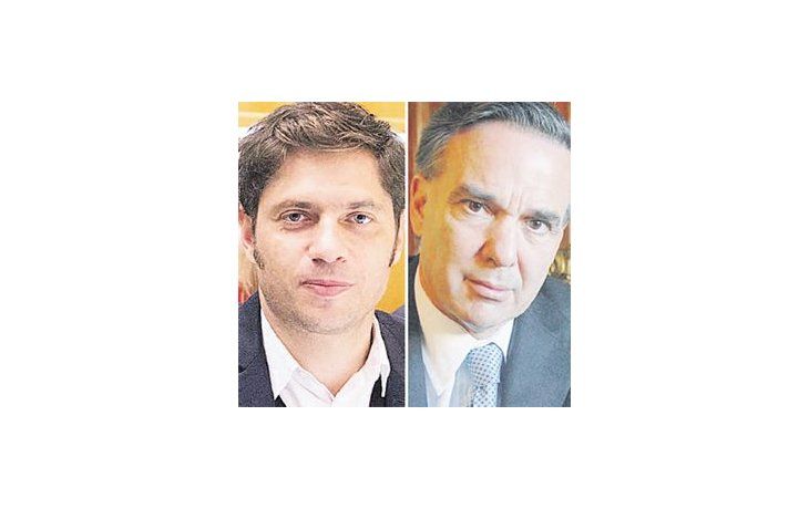 Axel Kicillof y Miguel Pichetto