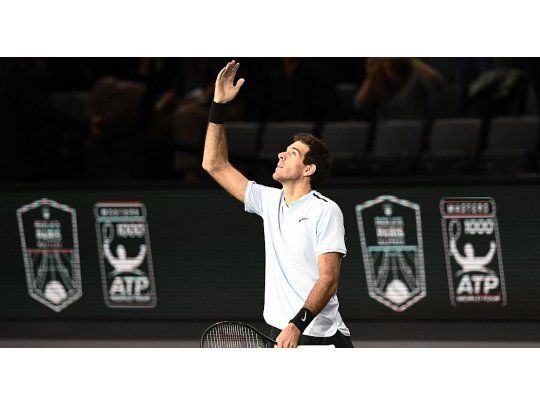Del Potro aparece en el puesto once del ranking de la ATP.
